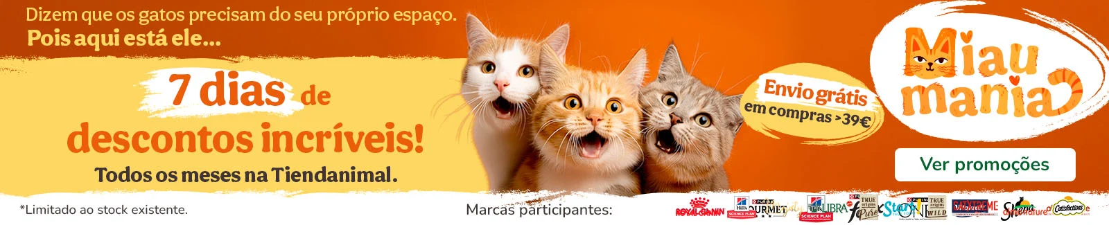 7 dias de descontos incr&iacute;veis!