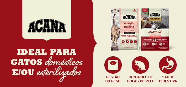 Acana Indoor Entree. Ideal para gatos de interior, domésticos e/ou esterilizados.