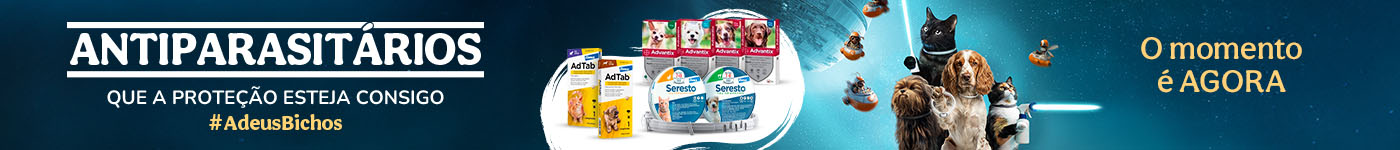 Advantix, Seresto y Adtab: Livres de parasitas!