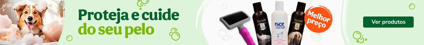 Cuide do pelo do seu patudo com super preços.