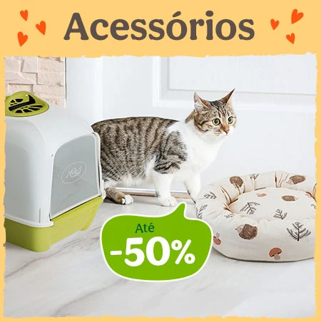 Miaumania: Acessórios para gatos a preços fantásticos.