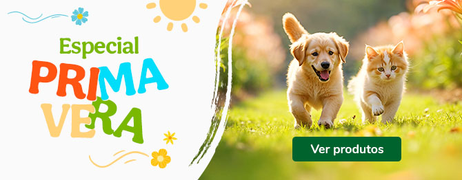 Especial Primavera na Tiendanimal: Aproveite descontos exclusivos em produtos para cão e gato. Dê boas-vindas à nova estação com ofertas imperdíveis!