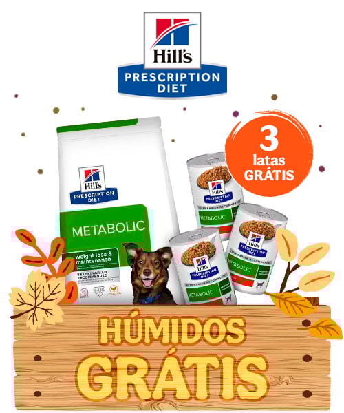 Hill's Prescription Diet: Ração para cão com 3 latas de alimento húmido grátis. Hill's Prescription Diet: Ração para cão com 3 latas de alimento húmido grátis.