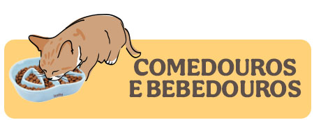 Comedouros e bebedouros