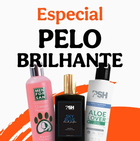 Até 20% de desconto em champôs, perfumes e condicionadores para o seu patudo.