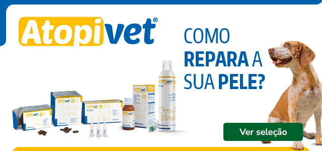 Atopivet: 15% de desconto em coleiras para a dermatite.