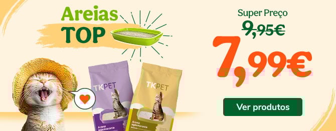 Super preço em areias para gato. Higiene e cuidado ao melhor preço.