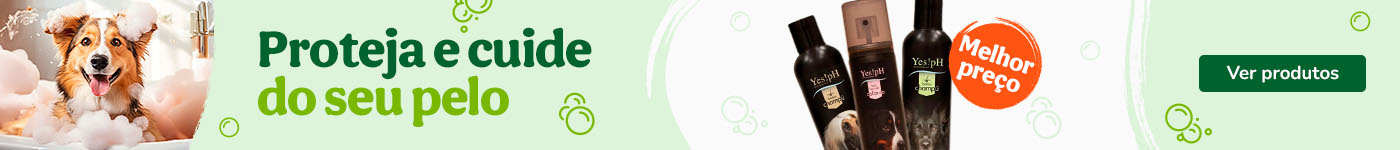 Cuide do pelo do seu patudo com super preços.