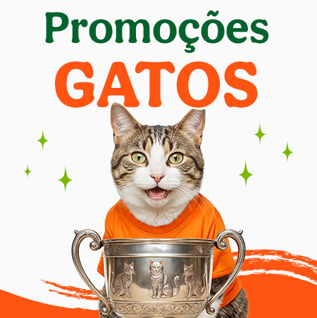 Promoções para gato