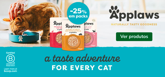 Applaws: 25% de desconto em packs de alimentação húmida para gatos..