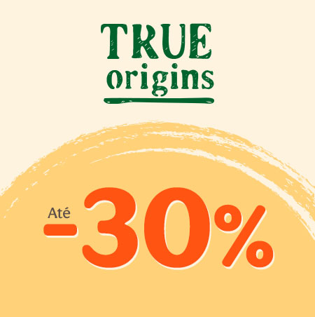 True Origins até 30% de desconto