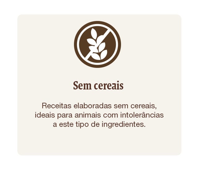 Receitas elaboradas sem cereais, ideais para animais com intolerâncias.