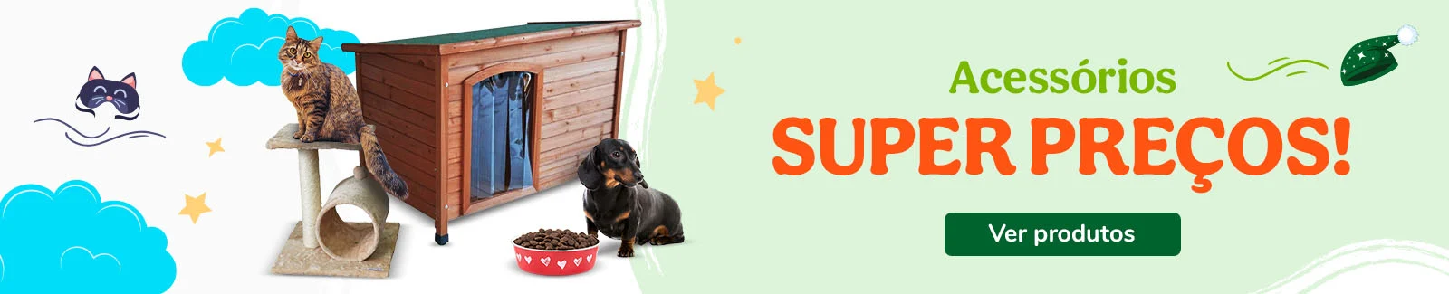 Super preços em acessórios para cão e gato na Tiendanimal. Aproveite esta oferta para garantir os melhores produtos de qualidade a preços especiais para o seu pet!