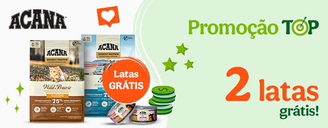Acana: Ração para gato com oferta.