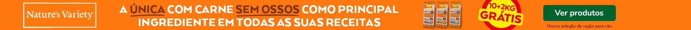 Nature's Variety: Quilos gr&aacute;tis na compra de ra&ccedil;&atilde;o para c&atilde;o.