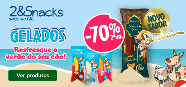 2&Snacks: Novo sabor de gelado para o seu patudo.