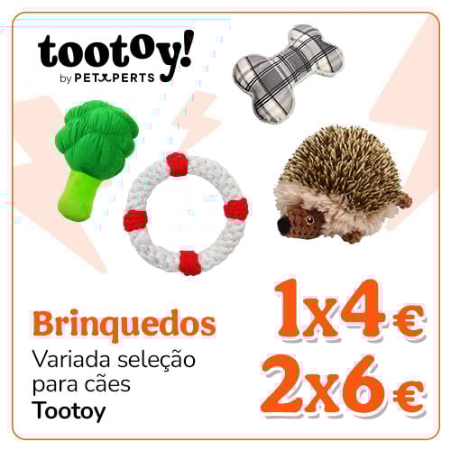 Brinquedos Tootoy para o seu patudo