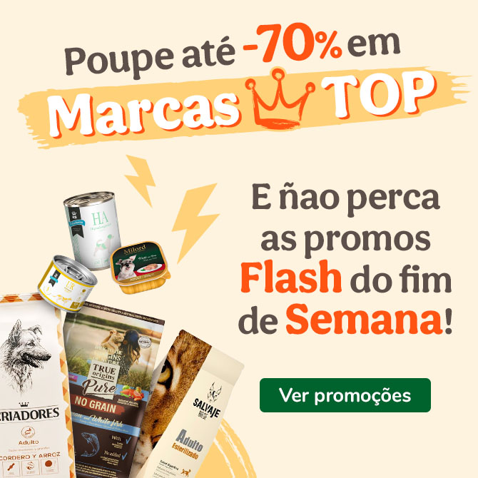 Até 70% em marcas top