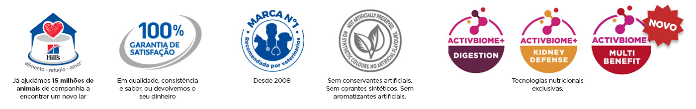 Melhore a saúde do seu animal de estimação com Hill's