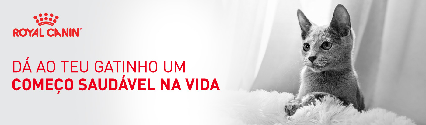 Royal Canin. Dê ao seu gatinho um início de vida saudável.