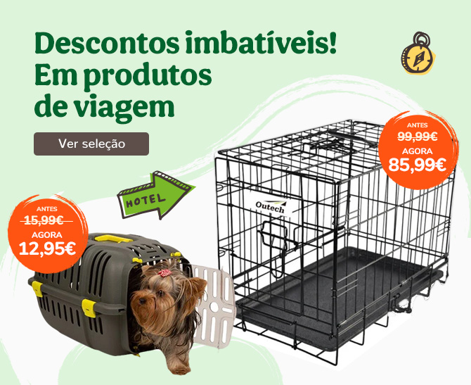 Descontos imbatíveis em produtos de viagem