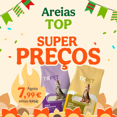 Super preço em areias para gato. Higiene e cuidado ao melhor preço.