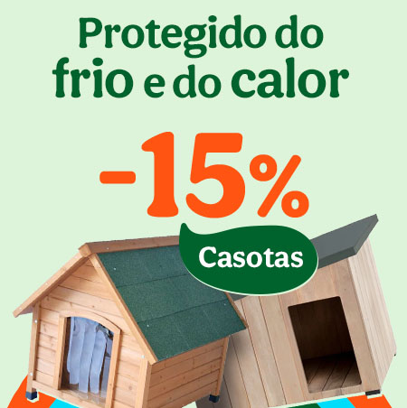 Casotas para cão com 15% de desconto. Conforto e proteção para o seu patudo ao melhor preço na Tiendanimal!