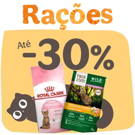 Miaumania: Até 30% de desconto em ração para gato.