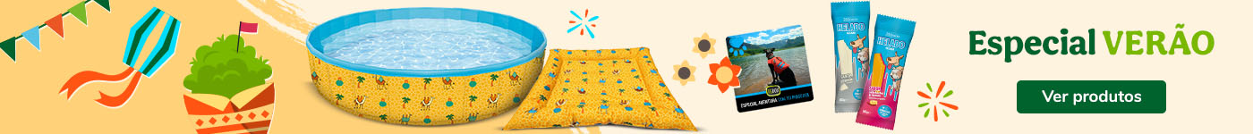 Promoções especiais em produtos para aproveitar o verão com o seu patudo, disponíveis na Tiendanimal.