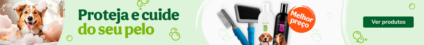 Cuide do pelo do seu patudo com produtos a preços incríveis.