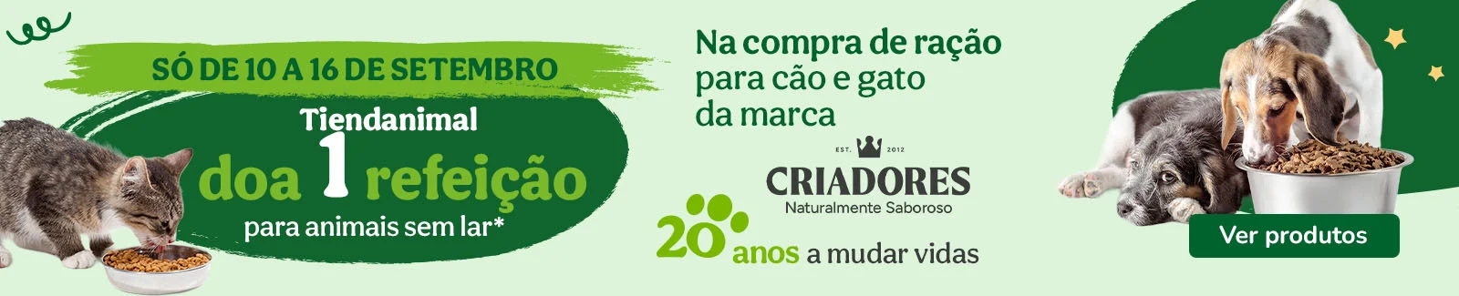 A&ccedil;&atilde;o solid&aacute;ria Criadores.