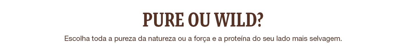 Conheça as nossas gamas para gato. É mais True Origins Pure ou Wild?