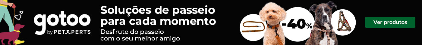 Gotoo: Até 40% de desconto em acessórios e passeio para o seu cão.