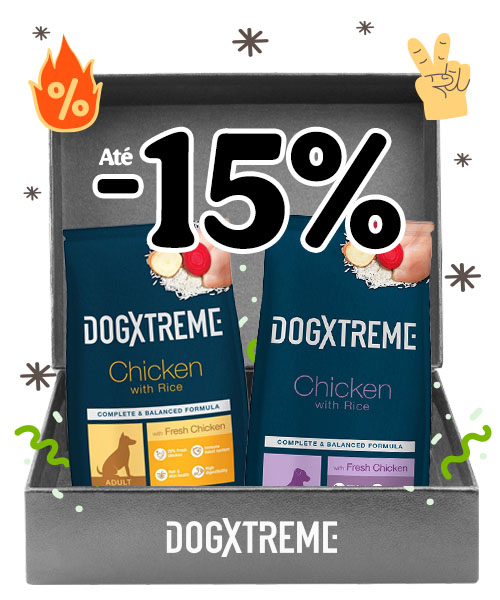 Dogxtreme: Até 15% de desconto.