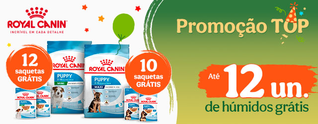 Royal Canin: Ração para cães com húmidos grátis.