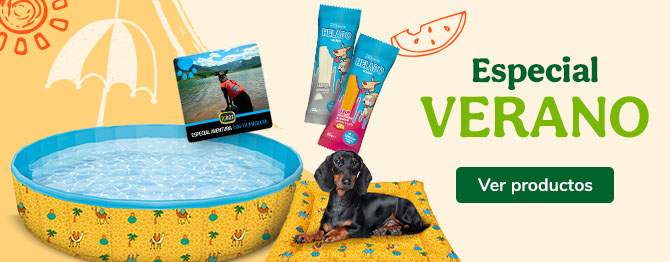 Seleção de produtos para aproveitar o verão com o seu animal