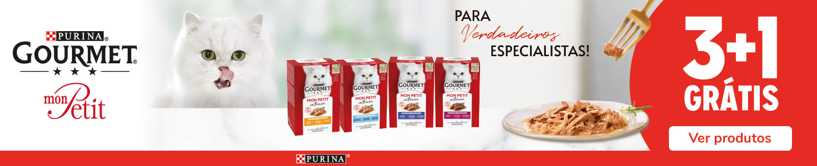 Compre 4 multipacks ao preço de 3 com Gourmet