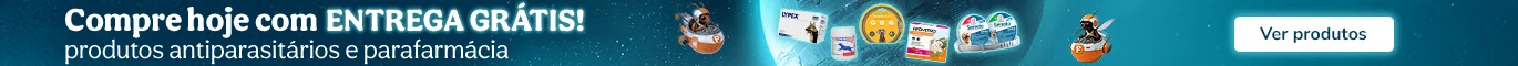Compre hoje com entrega grátis, produtos antiparasitários e de parafarmácia.