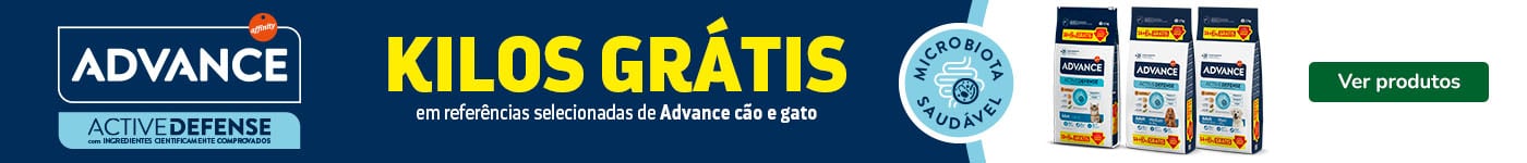 Advance: Quilos grátis numa seleção de ração para o seu patudo.