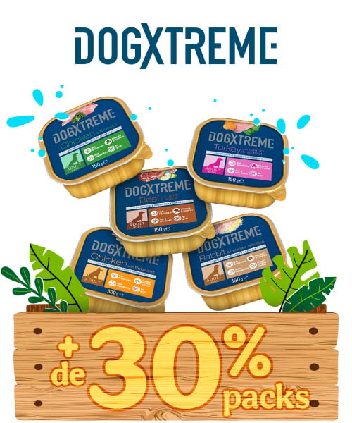 Dogxtreme: 30% de desconto em comida húmida para cães.