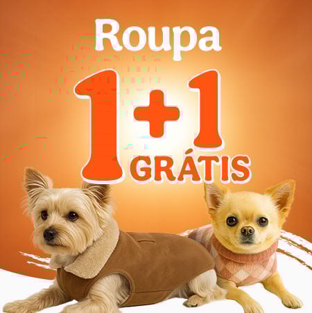 Pechinchanimal: 1+1 grátis em roupa para o seu patudo.