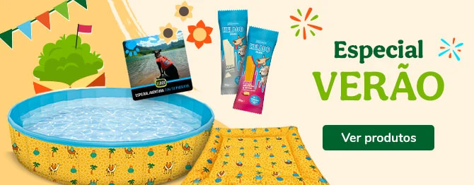 Promoções especiais em produtos para aproveitar o verão com o seu patudo, disponíveis na Tiendanimal.