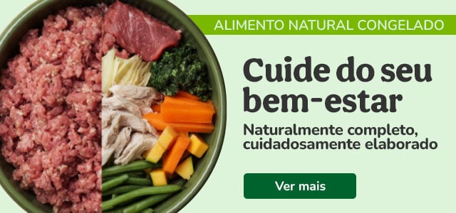 Alimento natural congelado: Cuide do seu bem-estar.