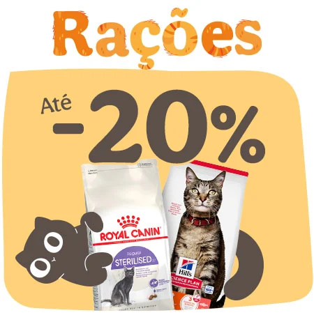 Miaumania: Até 20% em ração para gato