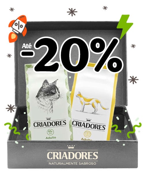 Criadores 20% desconto