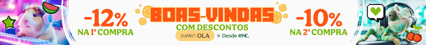 Descubra promoções mensais permanentes para patudos. Alimentação, acessórios e cuidados com descontos exclusivos.