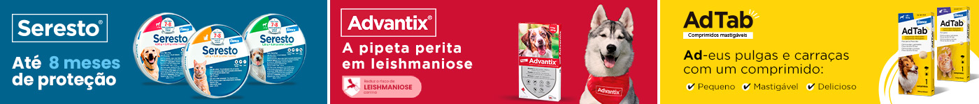 Adtab, Seresto e Advantix para cão: soluções antiparasitárias de última geração para a proteção do seu patudo.
