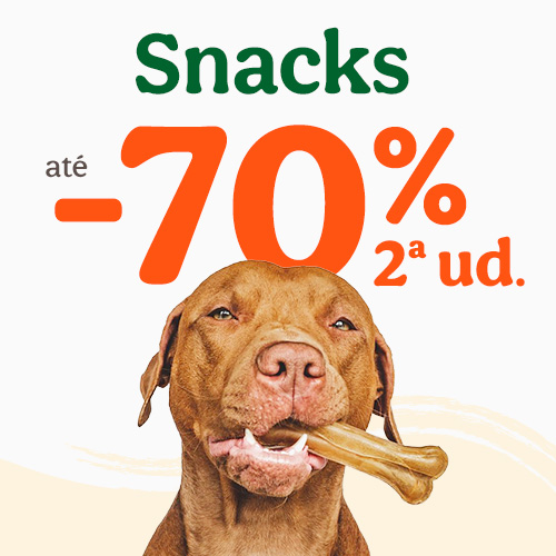 Até -70% em snacks