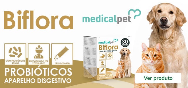 Medicalpet Biflora Probiótico para cães e gatos