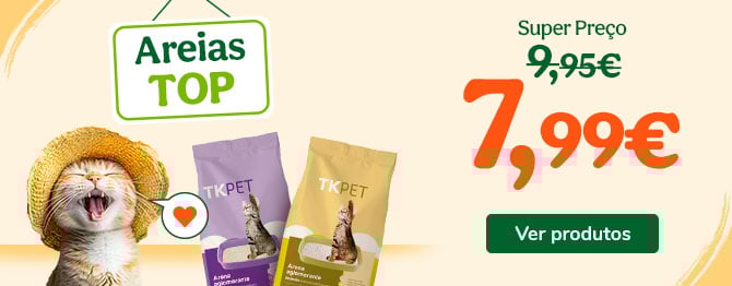 Super preço em areias para gato. Higiene e cuidado ao melhor preço.